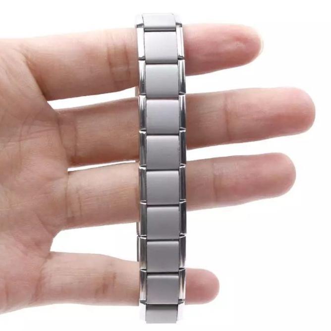 Gelang Polos Titanium Pria Wanita