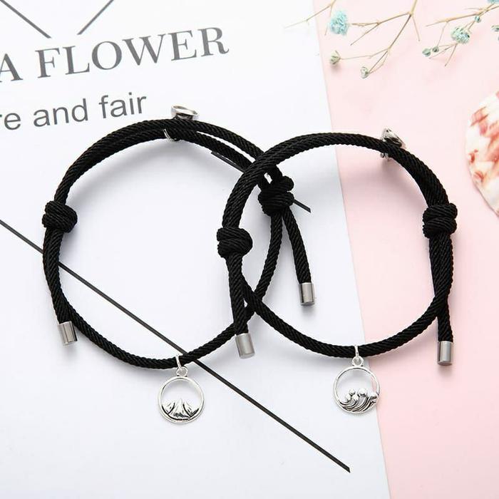 Gelang Couple Magnet / Gelang Pasangan Magnet