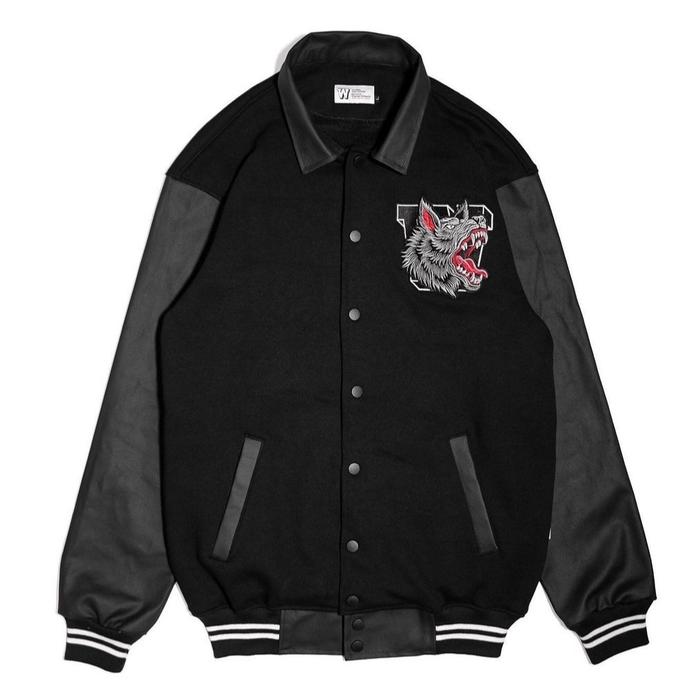 varsity jaket westbrook wolf black XL original