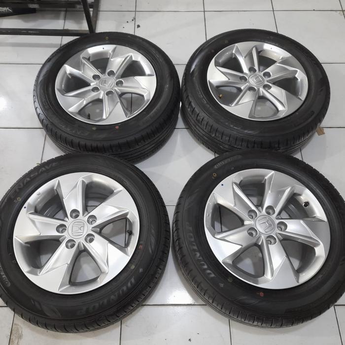 velg std brv 2022 R16x6 ET 45 pcd 5x114 + ban Dunlop 215 60 16.