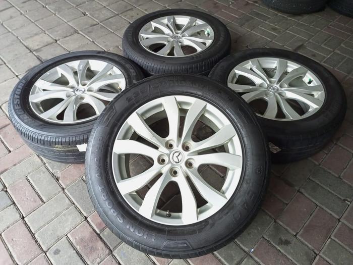Velg Mobil Second Oem Mazda CX7 Lebar 7,5 CX7 Pcd 5x114 + Ban 235 60