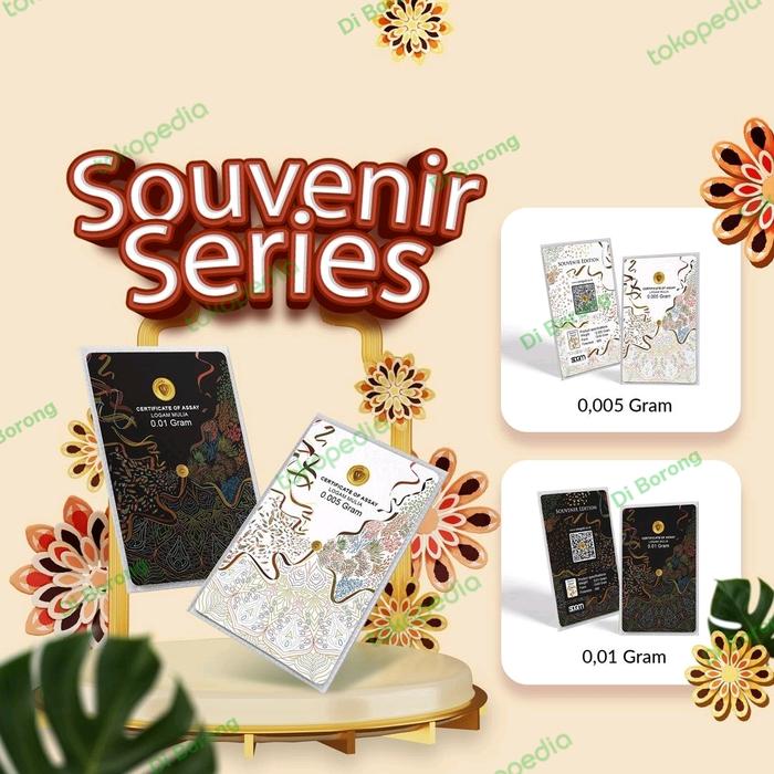 MiniGold SOUVENIR Series 0.005 Gram / 0.01 Gram