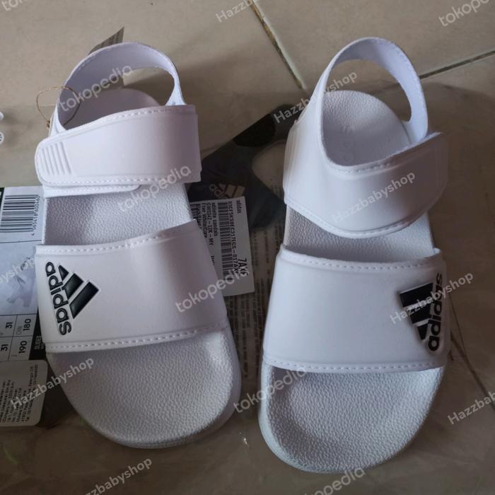 sandal anak adidas adilette white original store