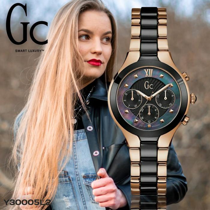 Jam Wanita Guess Collection GC Radiance Y30004L1 Y30005L2 Ori BM