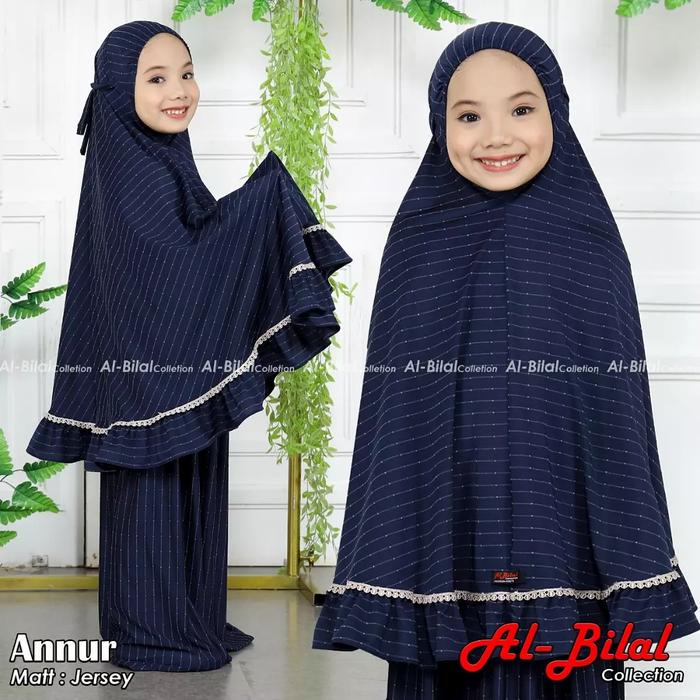 Mukenah Anak Jersey Al Bilal Collection