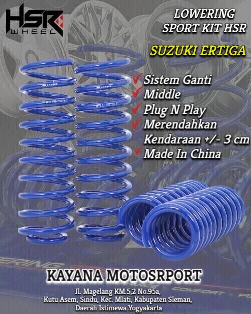 PER CEPER MOBIL-LOWERING KIT HSR SUZUKI ERTIGA