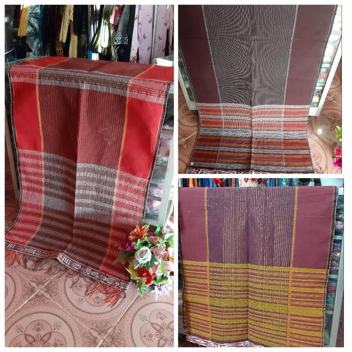 ULOS RAGI HOTANG HITAM ULOS RAGI HOTANG MERAH KAIN TENUN ETNIK BATAK