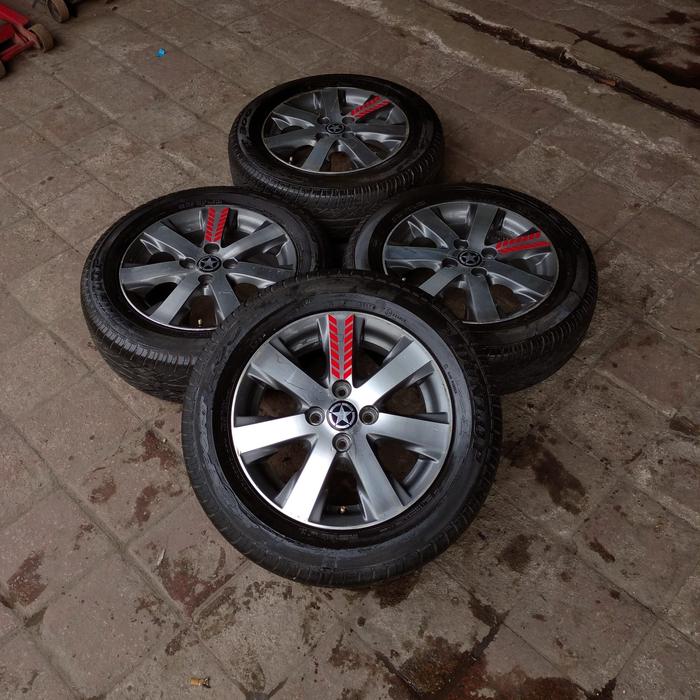 VELG MOBIL BEKAS COPOTAN HONDA FREED RING 15 BAN BONUS BISA BIAT BRIO