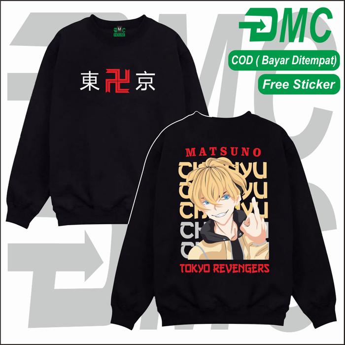 Sweater Anime Chifuyu Matsuno Tokyo Revengers Crewneck Jaket Anime