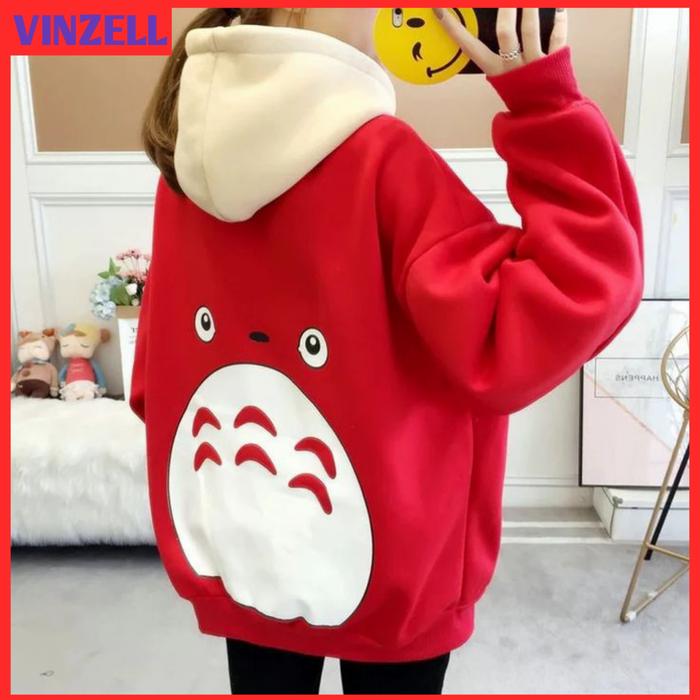 sweater hoodie big size jumbo Hoodie cartoon totoro all size oversize