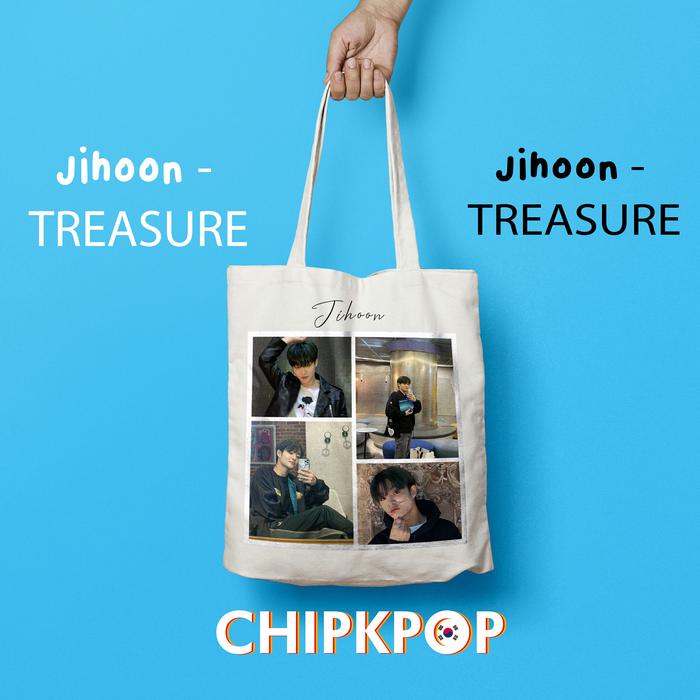 [JIHOON] I TOTEBAG JIHOON TREASURE MURAH I TOTEBAG JIHOON TREASURE
