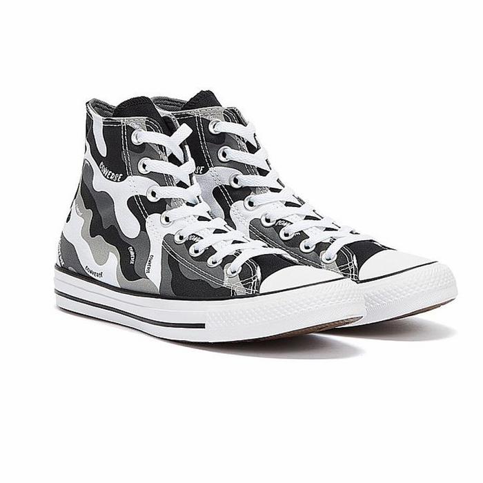 Converse Chuck Taylor All Star Hybrid Camo Wordmark High Top - 171453C