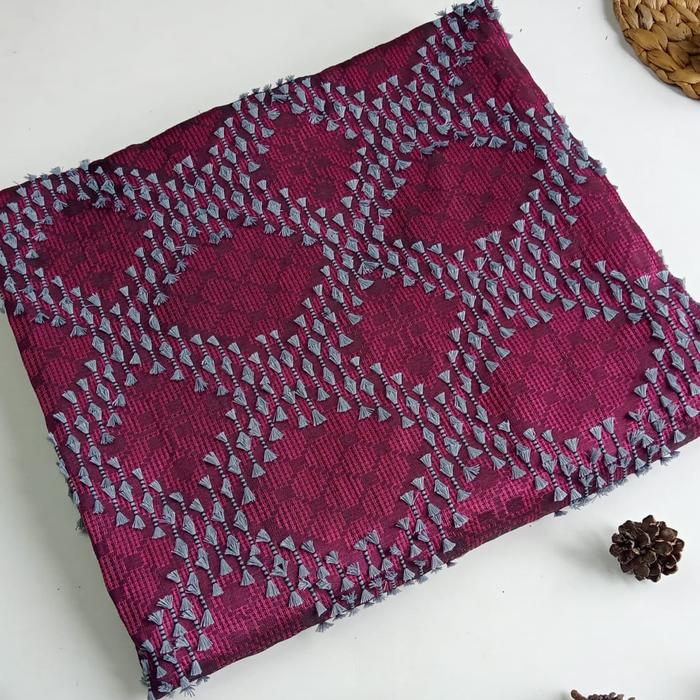 TTB#74 TENUN BULU | TENUN BULU GARUT | TENUN MOTIF SUTRA BULU GARUT