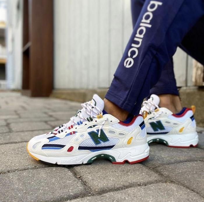 New balance 827 aime Leon d’ore white multi