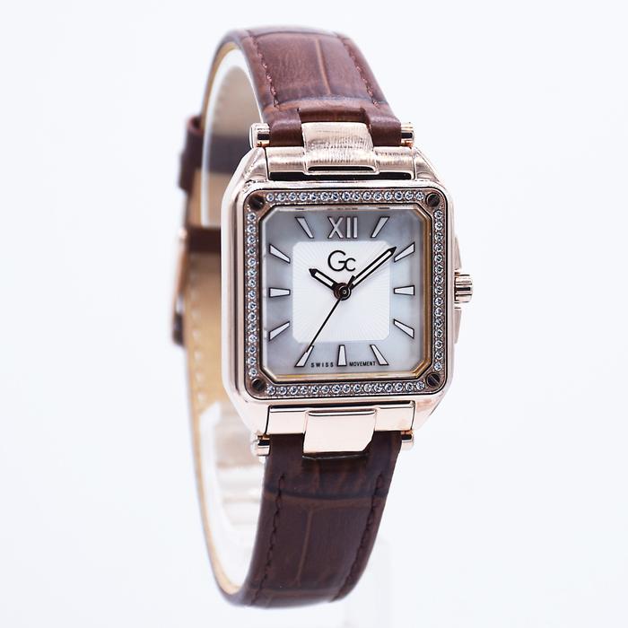 Jam Tangan Wanita GC Y85003L1MF Brown Rosegold Original