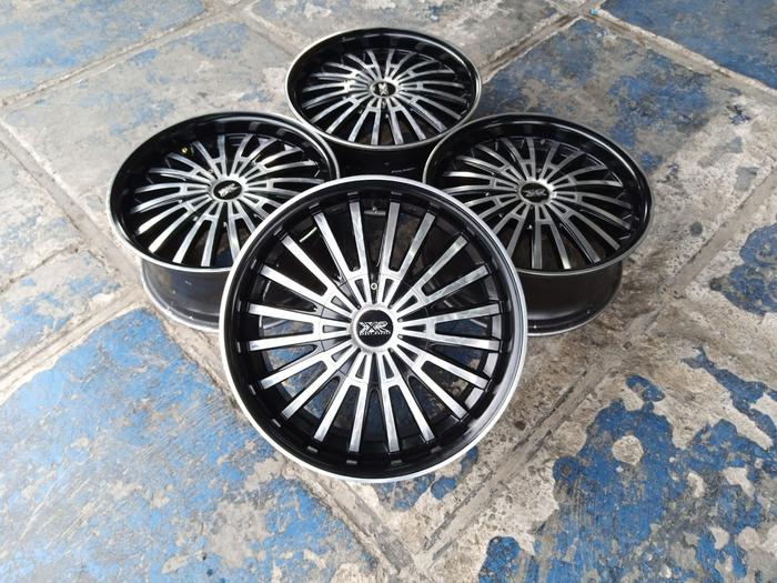 velg mobil seken only racing xxr ring 17 pcd 5x100 5x114