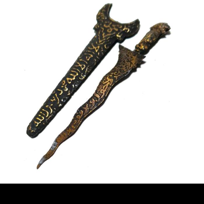 Souvenir Keris Nogo Runting Singkir Angin Warangka Ladrang Kuningan