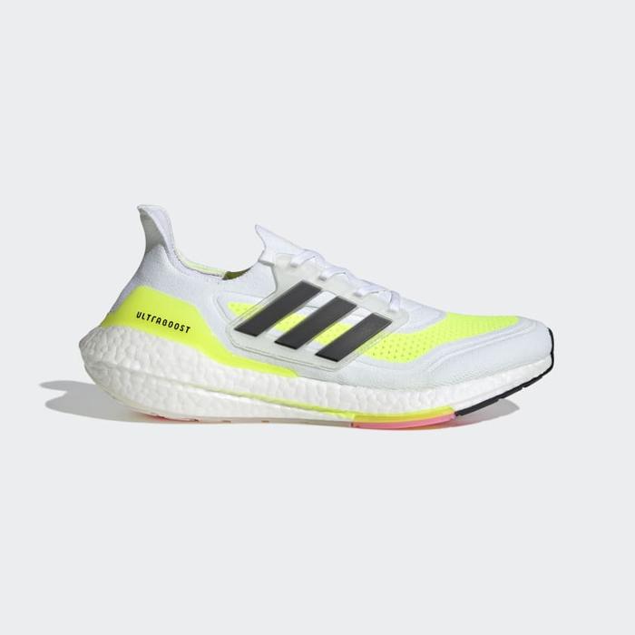 Sepatu Running Adidas Ultraboost 21 White FY0377 Original 100% BNIB