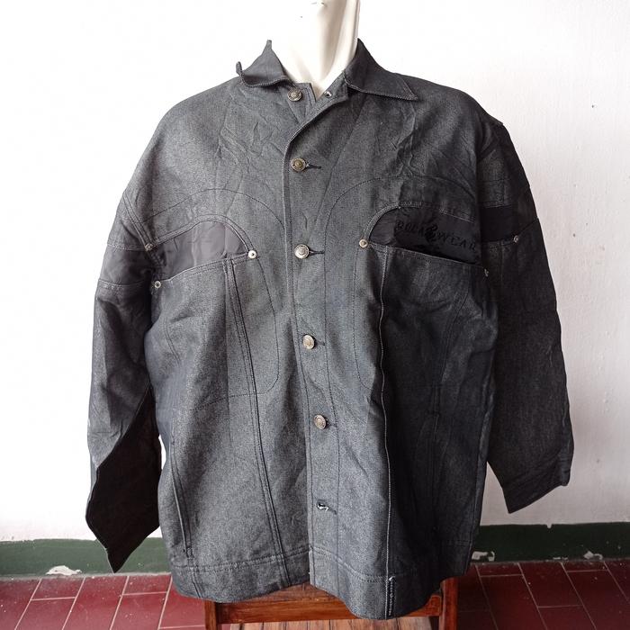 Jaket Denim ROCA WEAR Jeans Grey Denim Jacket