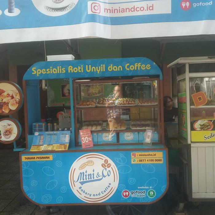 gerobak roti kukus panggang