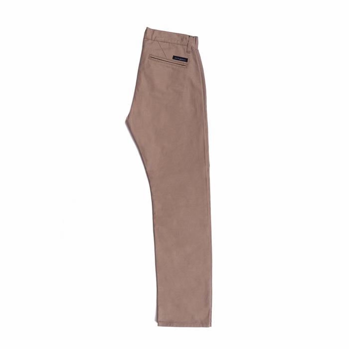 Earthy Genova Chino Pants Khaki