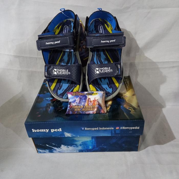 HOMYPED sandal gunung anak LEGENDS 01 berhadiah emblem mobile legends