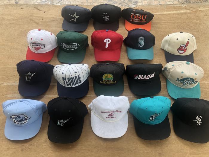 TOPI SNAPBACK VINTAGE MLB NBA NFL NHL LOGO7 NEW ERA STARTER YOUGAN