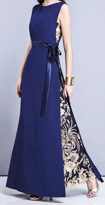 Maxi Combine Brukat Dress ¨Ready to Order¨Ada pilihan warna