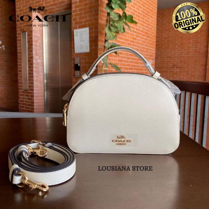 CoachSerena Satchel Crossbody Bag - White