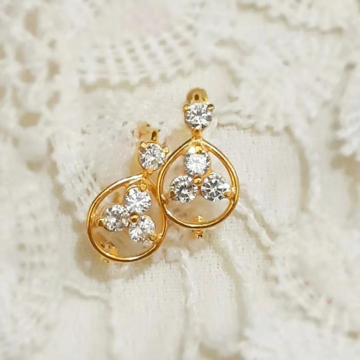 anting 1 gram emas muda mata