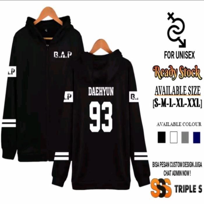 JAKET RESLETING KPOP BAP NAMESET MEMBER - BISA REQUEST NAMA NOMOR BAP