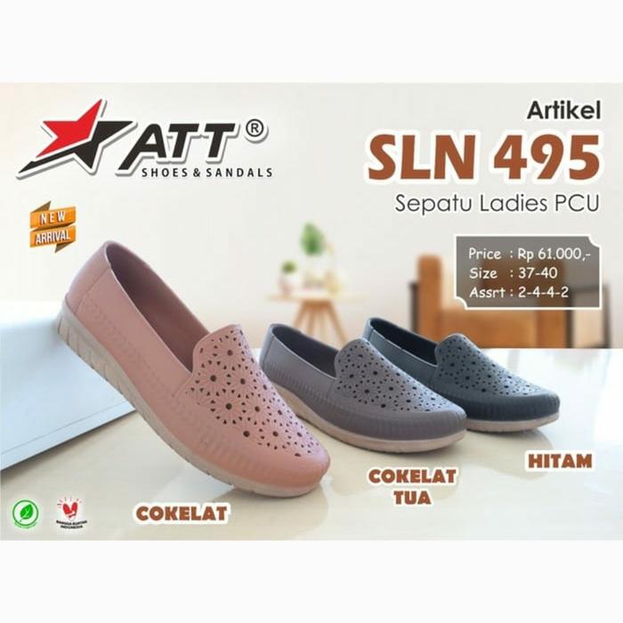 SEPATU KARET WANITA PRO ATT SLN 495 SNEAKERS SLIP ON PEREMPUAN CASUAL