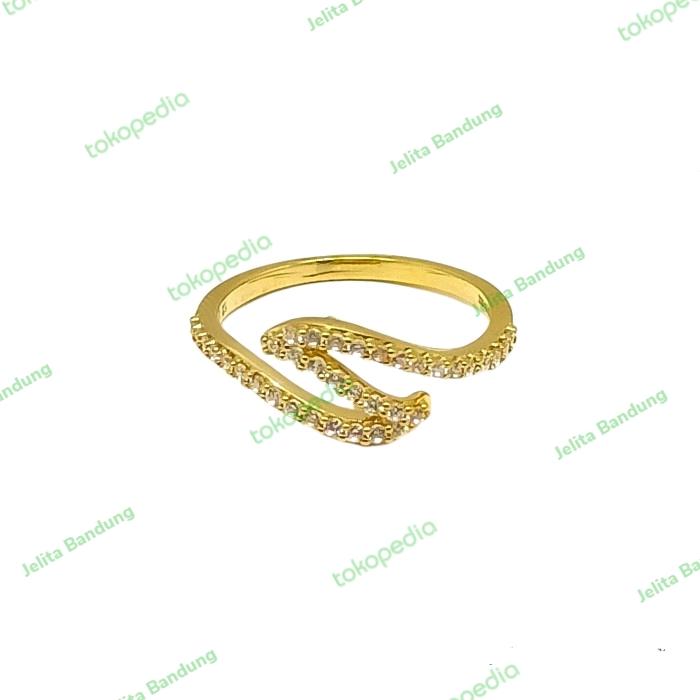 Cincin Rosegold & Whitegold Selaras vol 4 RI210721 Hala Gold 755 18K
