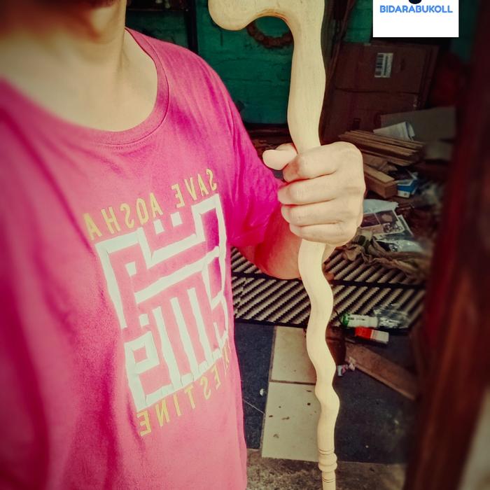 tongkat komando Nabi kayu Bidara sidr