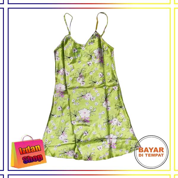 Daster Satin Sexy import Baju Tidur satin Yimo YJ8024