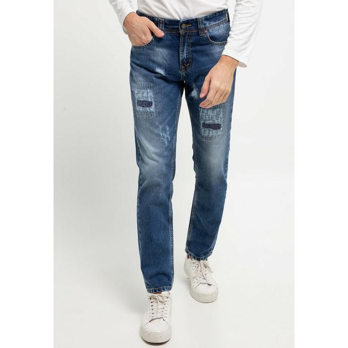 LOIS JEANS - CELANA PRIA ORIGINAL - Slim Long Pants Denim Cfl398D2