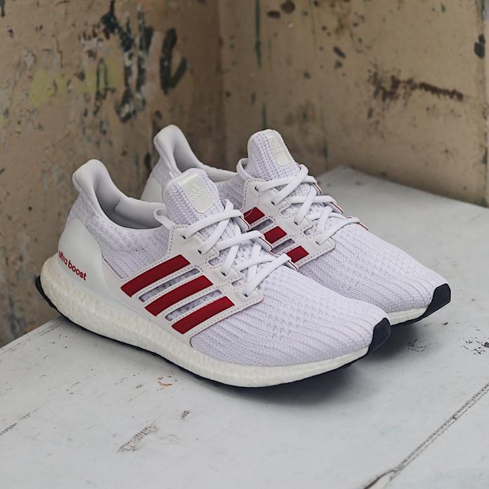 ADIDAS ULTRABOOST 4.0 DNA WHITE RED