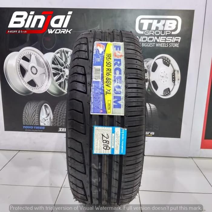 ban mobil Lokal FORCEUM OCTA 195 50 R16 - ring 16 bukn Michelin tubles
