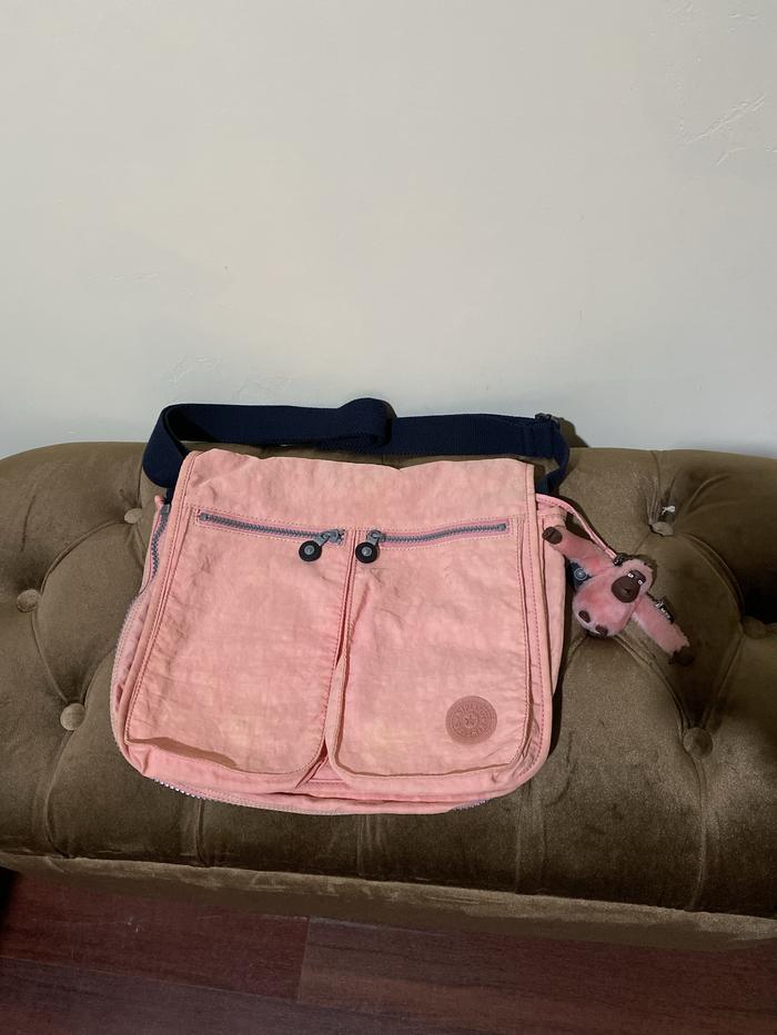 Tas KIPLING original wrn pink muda