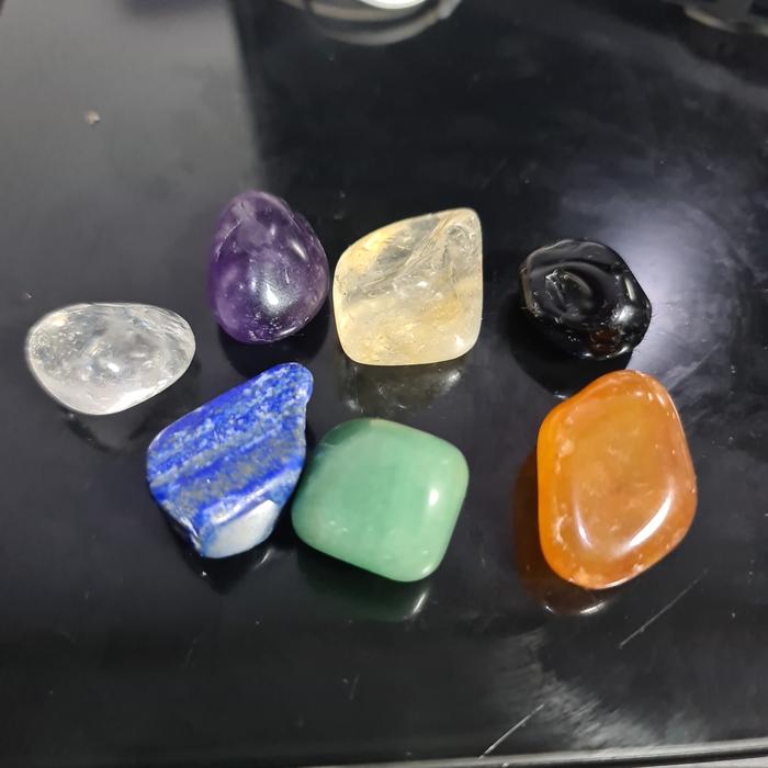 7 CHAKRA TUMBLED SET SPECIAL