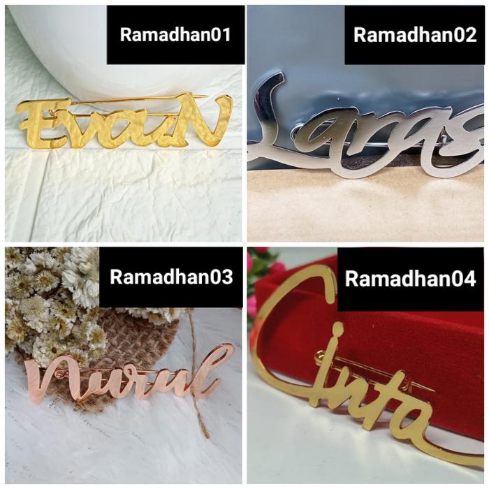 Bros Nama Custom Font Terbaru
