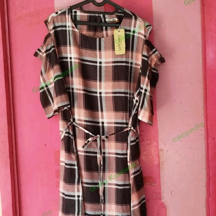 Le Rosetz Blouse Tartan XXL