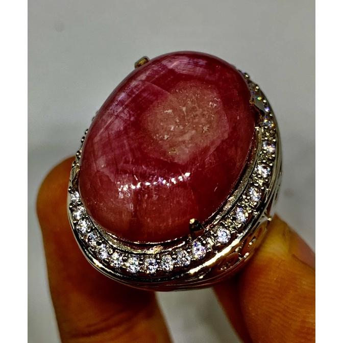 RUBY STAR BURMA JUMBO MEMO NGR GEMS LAB