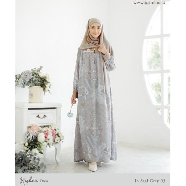 Terlaris! Nashwa dress Jasmine by lidia hadiwinoto Gamis jasmine