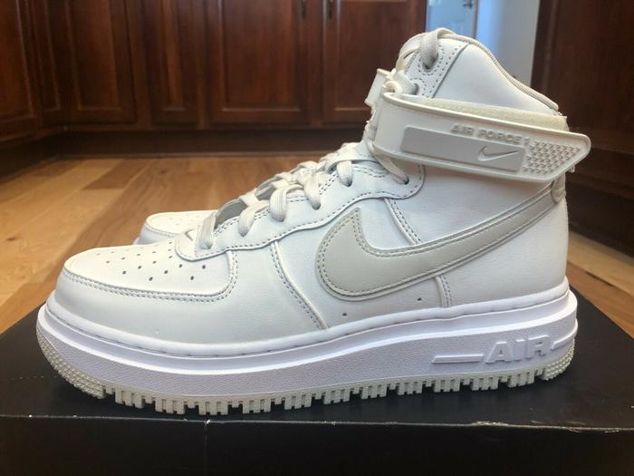 Nike Air Force 1 High Boot "Summit White/Light Bone" Original BNIB