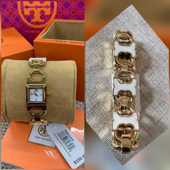 Jam Tangan Wanita Merk Tory Burch TBW 5409 TBW5409 20x20mm Original BM