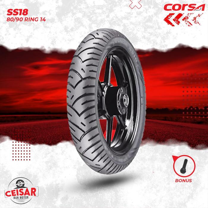 Ban Tubles Motor Matic CORSA SS18 80/90 Ring 14