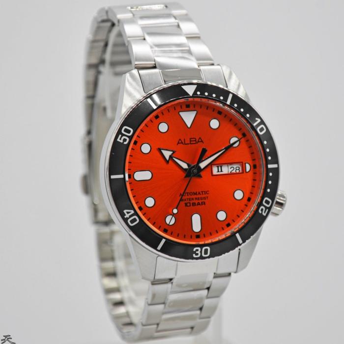 ALBA AL4163X1 - Jam Tangan Pria Analog ORIGINAL - Silver