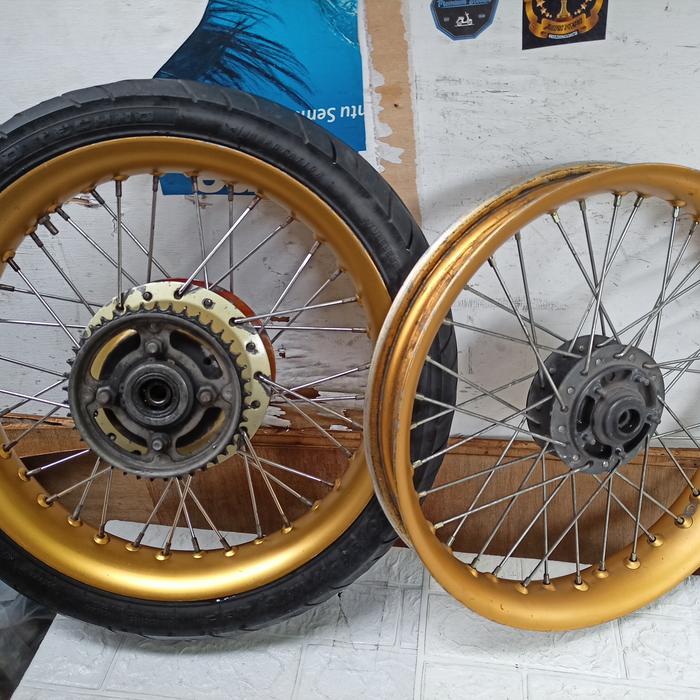 Velg set tdr thor Tiger Megapro mega pro gl cb custom japstyle k