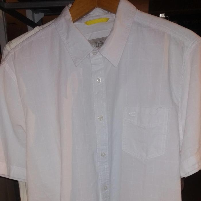 kemeja pria camel active lengan pendek original